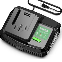 KIMO Upgraded 20V 4.0Ah Lithium-Ion Battery Adapter w/Cooling System for KIMO 4.0Ah Battery, Adaptable for Cordless Leaf Blower & Cordless Reciprocati