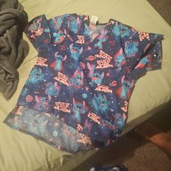 Stitch Disney Scrub Shirt