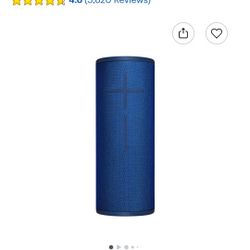 Ultimate Ears - MEGABOOM 3 Portable Wireless Bluetooth Speaker with Waterproof/Dustproof Design - Lagoon Blue