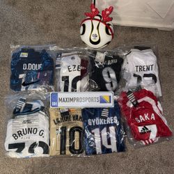 2025-2026 Kids Youth Full Soccer Kits!!!! - Madrid, Barcelona, Arsenal, Manchester City & Many More