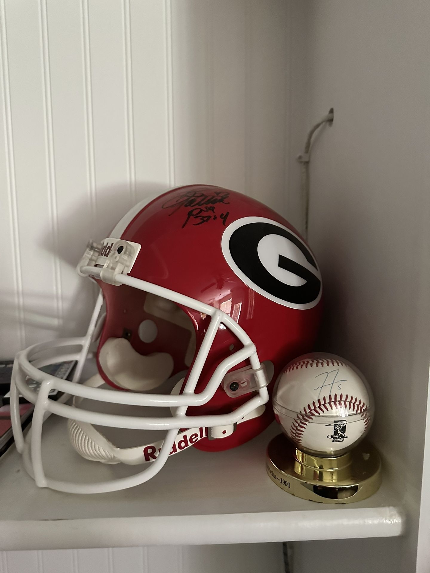 UGA Signed Helmet David Pollack $2500