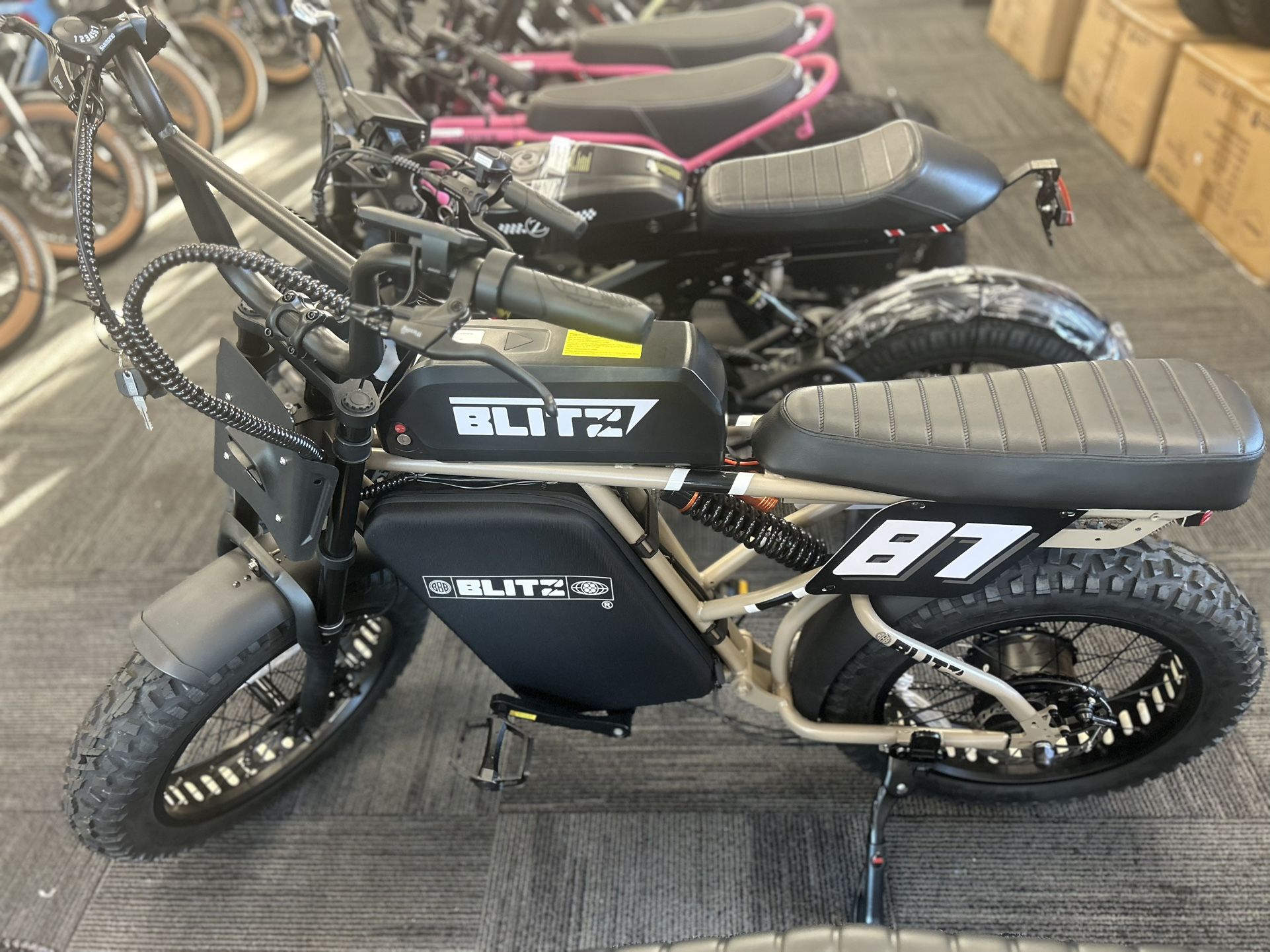 BLITZ Turbo E-BIKE 750W/48V Electric Bike
