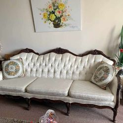 Vintage Couch And Loveseat