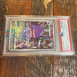 Japanese Gengar Pokémon Psa 10