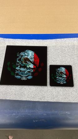Mexico Beer Coasters & frames (plexiglass)