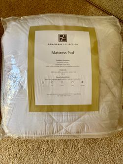 Concierge Collection Mattress Pad Cal King