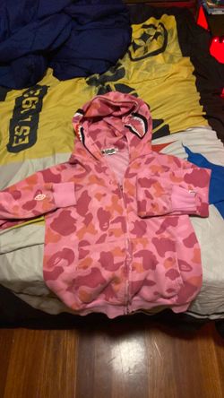 Pink bape jacket