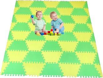 wholesale only—Foam Floor Hexamats 64pcs 82*60*0.45in