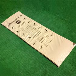 DAMAGED Vintage Bollinger Exercise/Workout/Gym/Yoga Padded 65" Instruction Mat