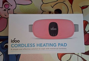 iDOO Cordless Heating Pad for Period Cramps