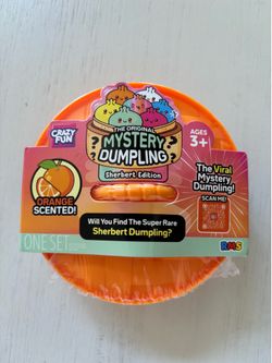 Brand new sealed RMS Crazy Fun Orange scented Sherbert edition mystery dumpling