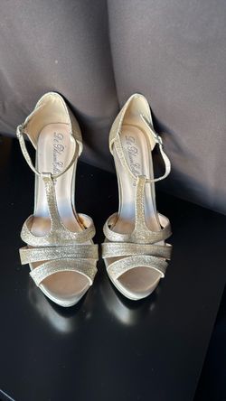Glittery Gold 5 inch  Heels