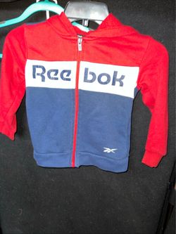 Reebok Zip Up Sweatshirt Size 4T