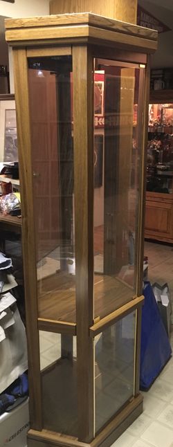 Display/Curio 2 Lighted cases both for $70.00