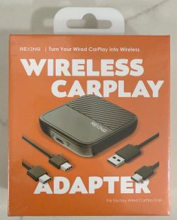 Rexing - CPW-2 Wireless CarPlay Adapter for iPhone - Black