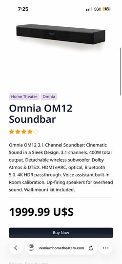 OM12 speakers