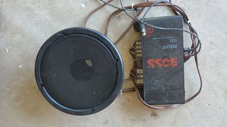 200 W Amp With Speaker