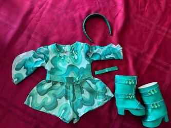 American girl doll May Emerald Birthstone outfit
