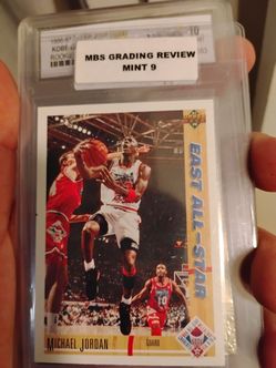 90-91 Upper Deck Micheal Jordan All Star #69  Card Mint 9