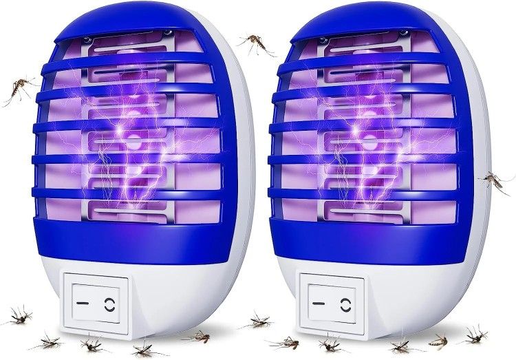 Indoor Bug Zapper, Electric Mosquito Killer 2Pack