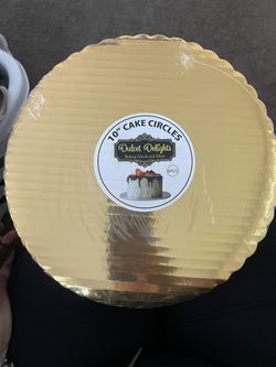 10” Cardboard Cake Circles