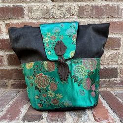 Turquoise Chinese Purse