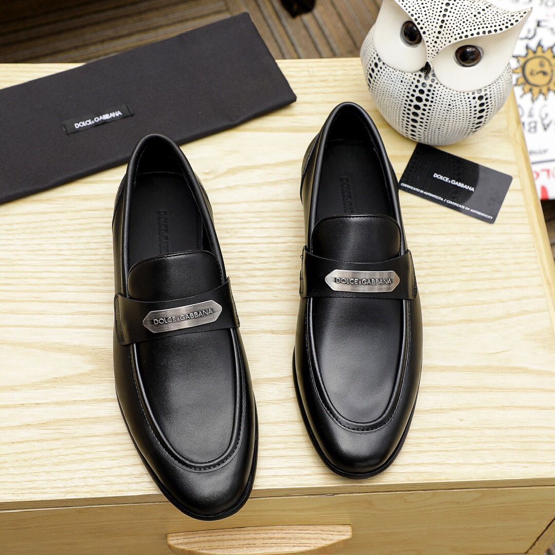 Dolce Gabbana Men’s Leather Shoes With Box New