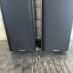 Yamaha Receiver And Klisp Speakers