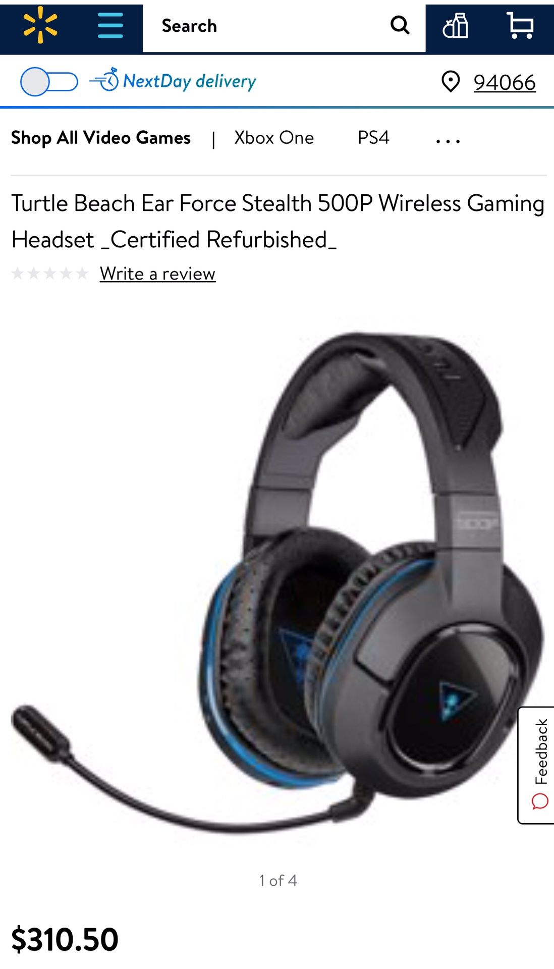 Turtle Beach Ear Force Stealth 520p Wireless Gaming Headset.