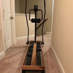 Vitamaster Ski Machine, Cross Country Trainer, Wooden Home Gym Equipment Used.
