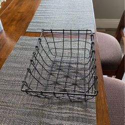 Metal Woven Basket