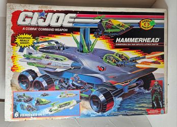 Vintage 1990 G I Joe Hammerhead  BOX ONLY