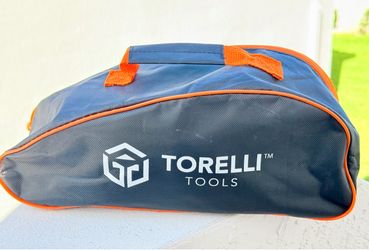 Torelli Tools Corded Handheld Bagless Vacuum, Portable, Bag+Wand, Orange/Black
