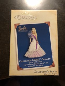 2005 barbie celebration ornament
