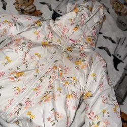 Toddler Floral Windbreaker Jacket 