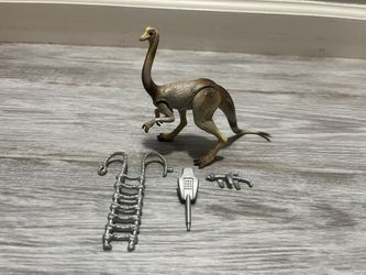 Vintage Tyco Dino Riders Struthiomimus Action Figure 1988 Incomplete