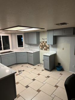Grey Kitchen Cabinets