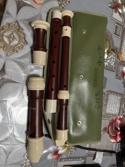 2 Yamaha 312B Soprano Recorder 