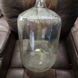 Vintage 5 Gallon Glass Water Bottle 