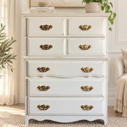Awesome shabby distressed solid wood dresser