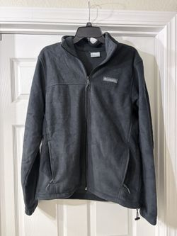 Columbia Men’s Zip Up Jacket Sweatshirt Gray