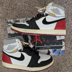 Jordan 1 Union Black Toe