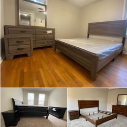 PRICE MATTERS!.. 4 PIECE QUEEN SET $585!..5 PIECE SET $735! PRICE INCLUDES DELIVERY!!