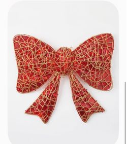 Christmas βοΈβ₯οΈβοΈ Bow Pre Lit Good Condition