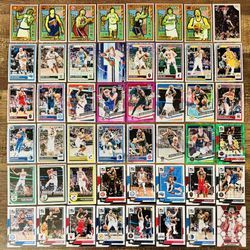 🔥 NBA Basketball Card Lot (84) Hoops, Embiid, Curry, KD + Inserts! Giannis, RC