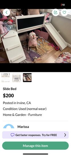 Bunk Bed With Slide