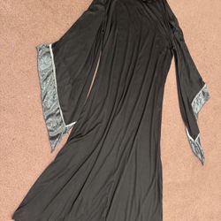New Large Xl Black Renaissance King Princess costume Outfit