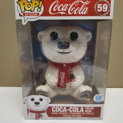 Funko Pop! Coca-Cola Polar Bear (10 inch Funko Exclusive)