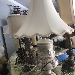 Antique Ceramic Lamp