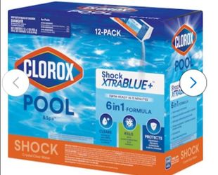 Clorox shock 12 pack